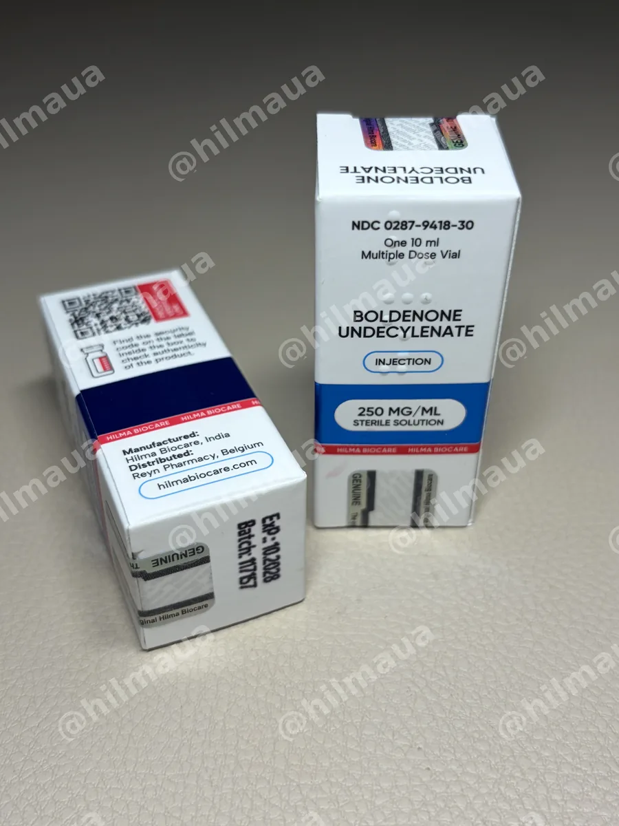 Упаковка Boldenone Undecylenate, фото з архіву